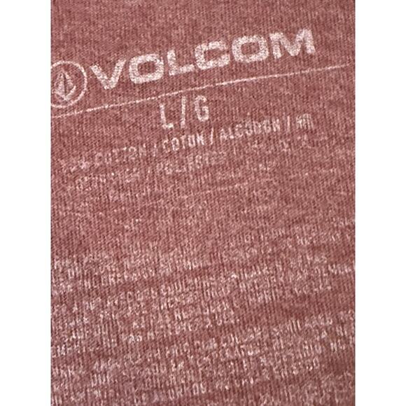 Volcom California Republic Maroon & White Graphic Tee - L - Picture 3 of 3